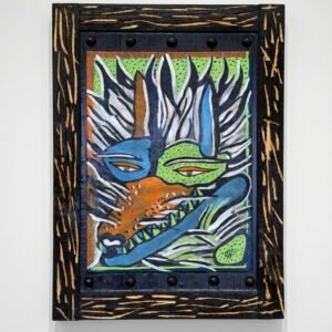 Toki The Silver Fox From Fairbanks Painting