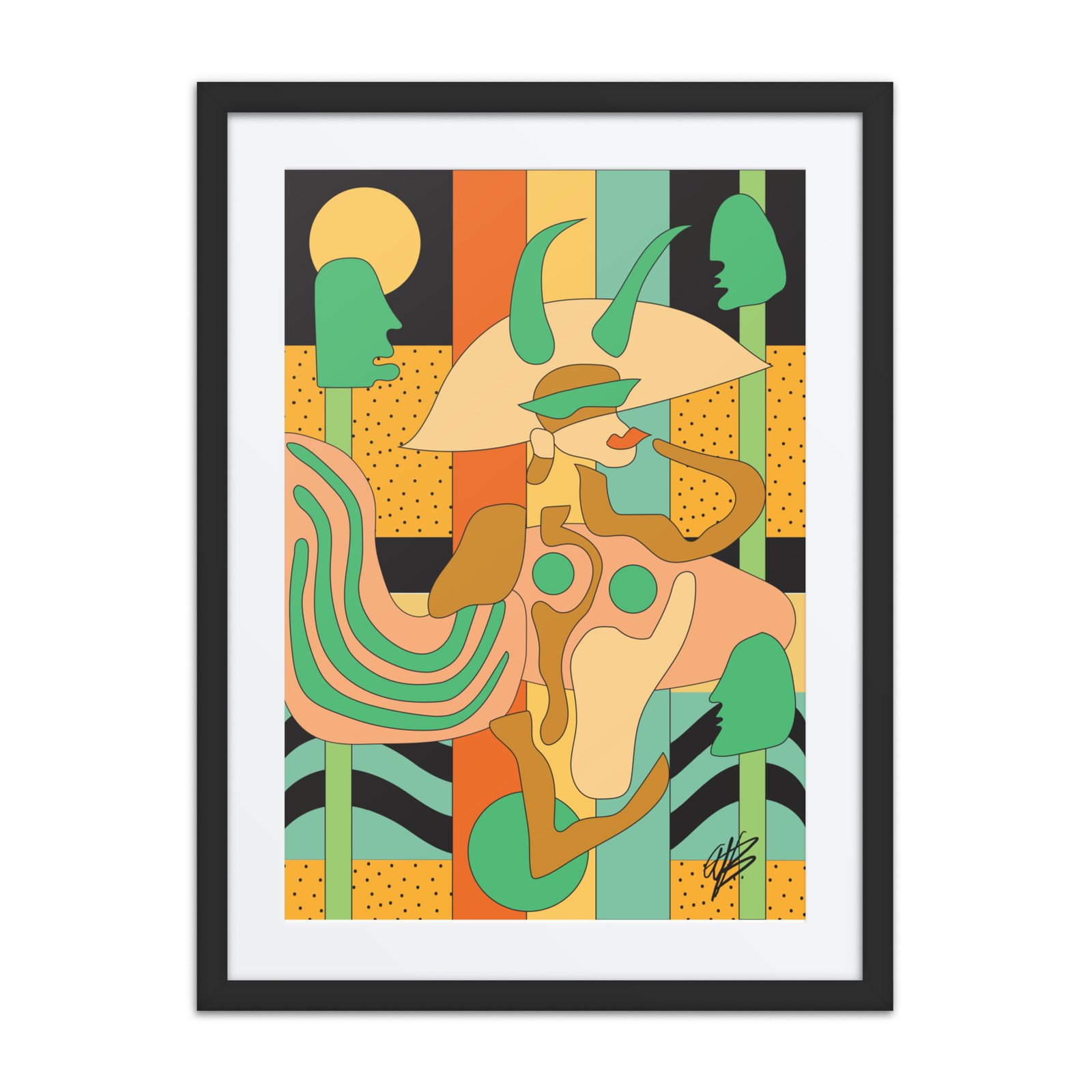 Show Me Around Im not From Earth - Framed poster - Image 2