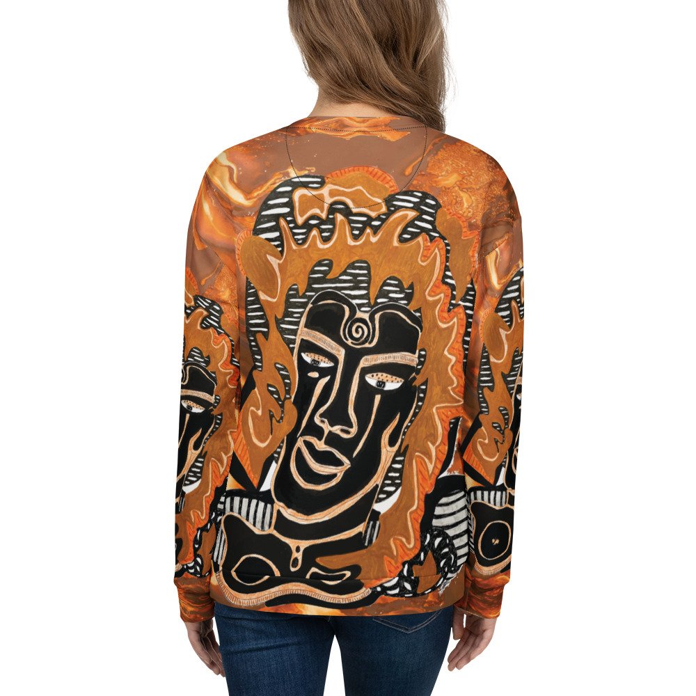 Fire-Ma Unisex Sweatshirt - Image 4