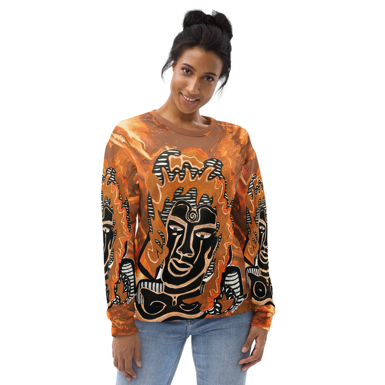 Fire-Ma Unisex Sweatshirt - Image 3