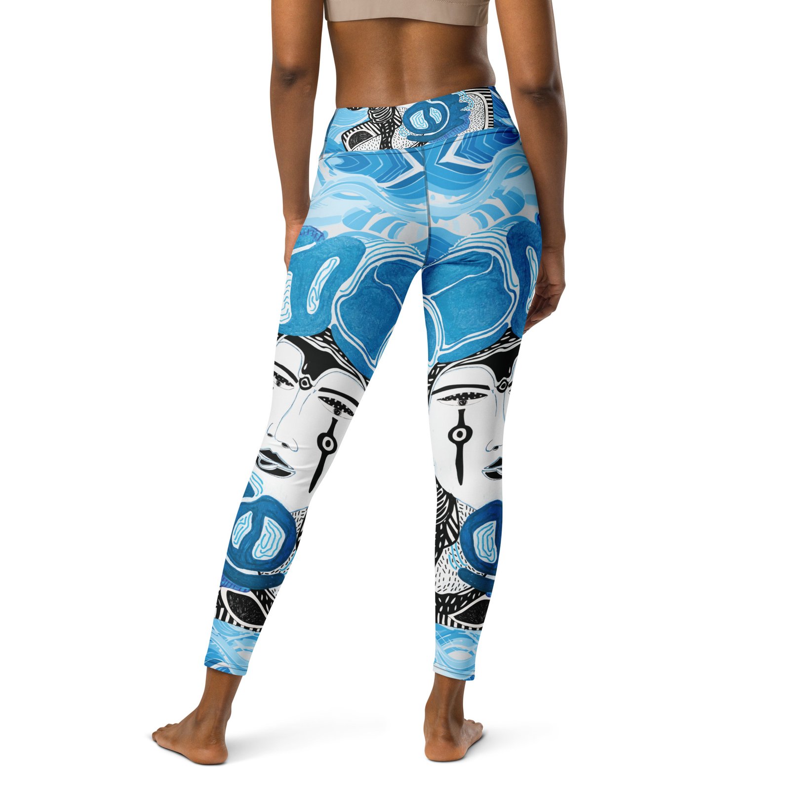 Water-Ma Yoga Leggings - Image 4