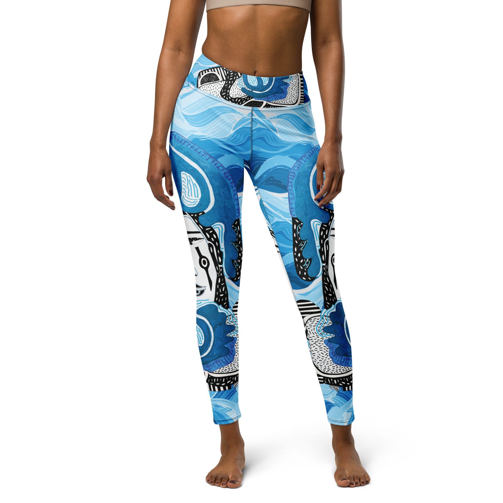 Water-Ma Yoga Leggings - Image 3