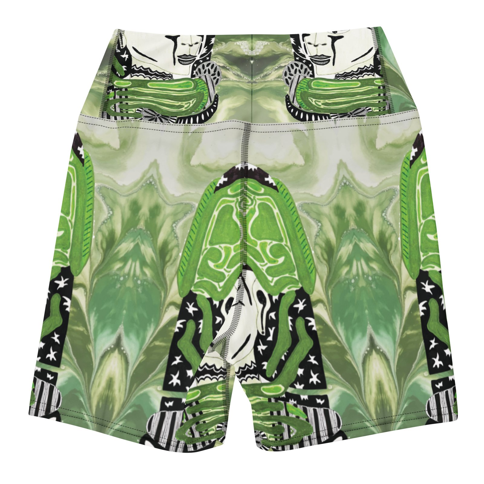 Earth-Ma Yoga Shorts - Image 2