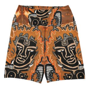Fire-Ma Yoga Shorts