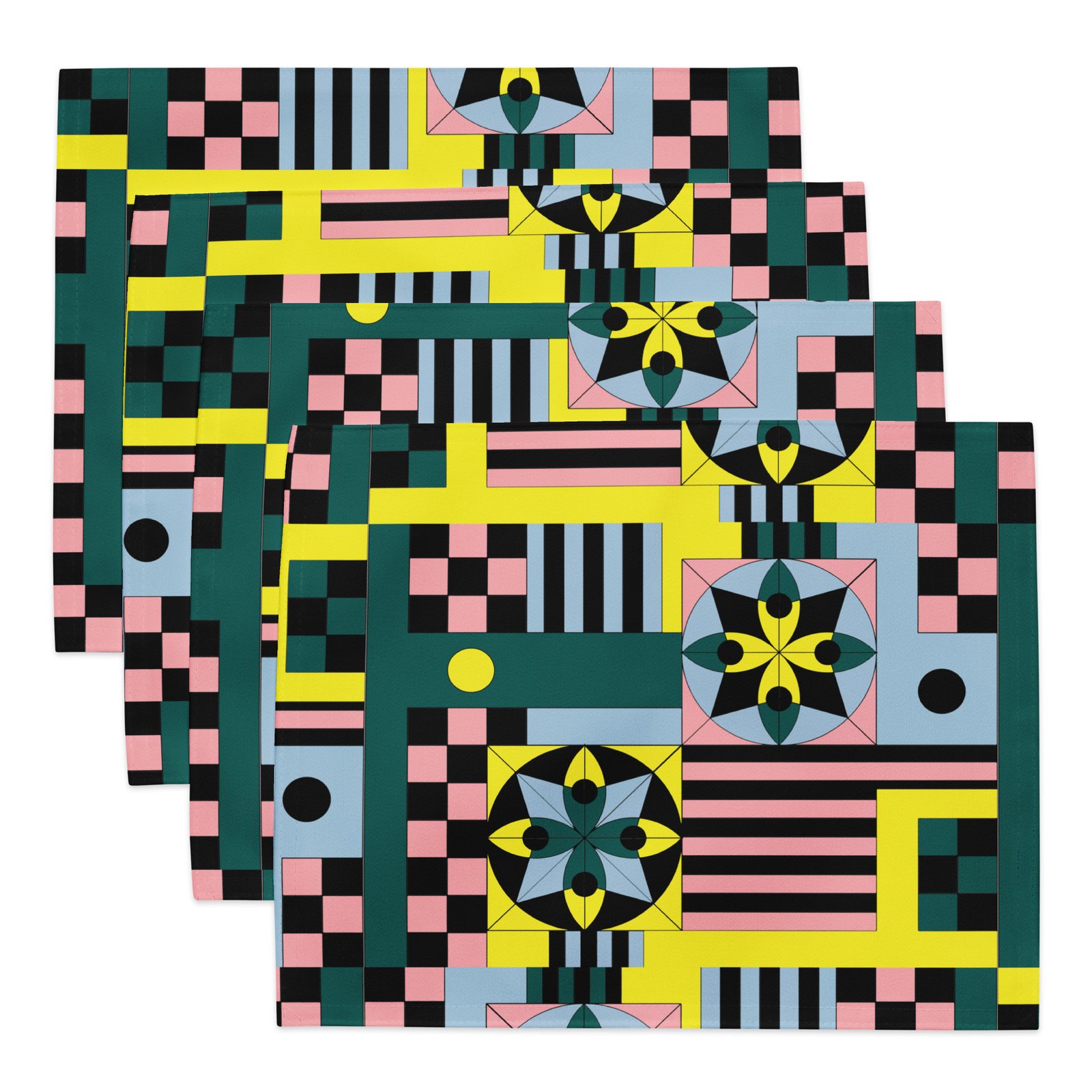 Maithe's Art Deco Placemat Set - Image 3