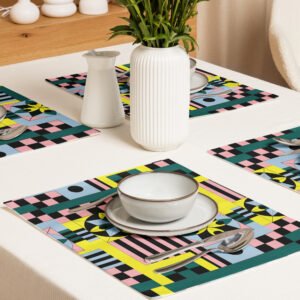 Maithe's Art Deco Placemat Set